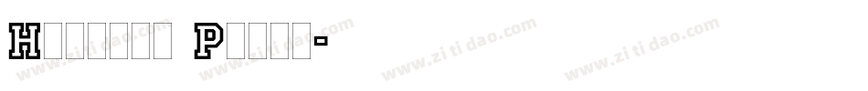Handana Plain字体转换
